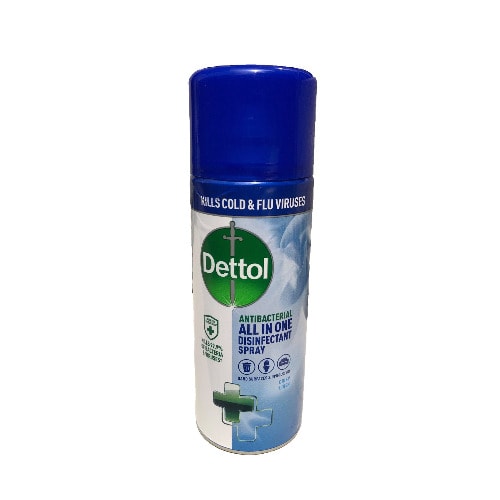 Antibacterial Disinfectant Spray With Cover - Crisp Linen - 400ml.