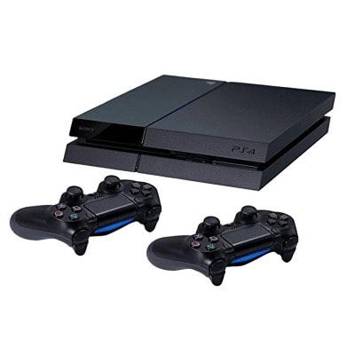 PlayStation 4 - 500GB Console - Black + 2 Control Pads.
