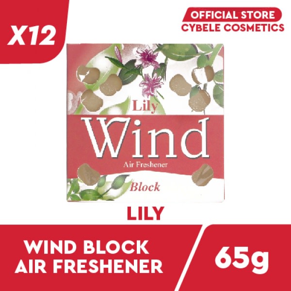Block Air Freshener - Lily Fragranced - 65g X 12.