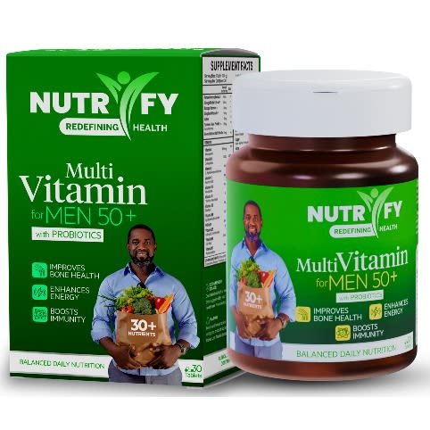 Nutrify Multivitamin Men 50+.