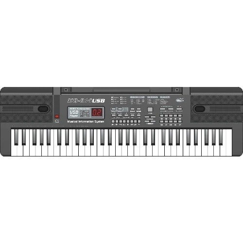 61 Keys Beginners Musical Keyboard With Mic, Usb, Mp3 Function For Children.