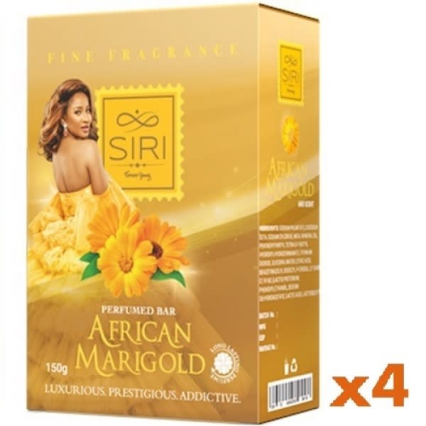 Siri Perfumed Bar- African Marigold-150gx4.