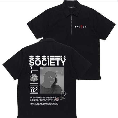 Society Polo T-shirt.