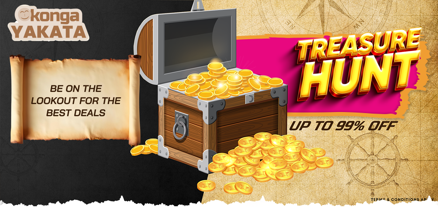 Konga Yakata Treasure Hunt Banner