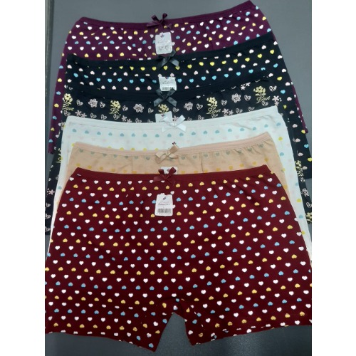 6pcs Ladies Booty Shorts