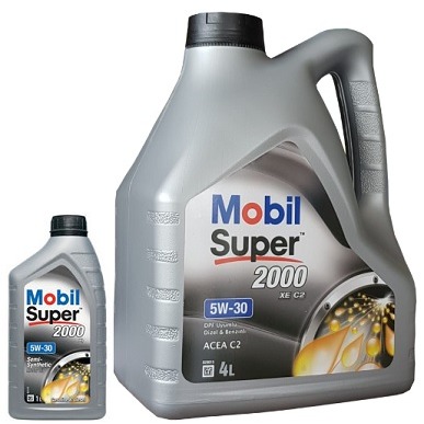 Mobil Super 2000 Semi-synthetic Motor Oil 5w30 - 5Litres | Konga