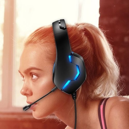 Headset J10 Gaming Headset With Microphone Led Light For Xbox One, Ps4, Pc Computer, Ps Vita
