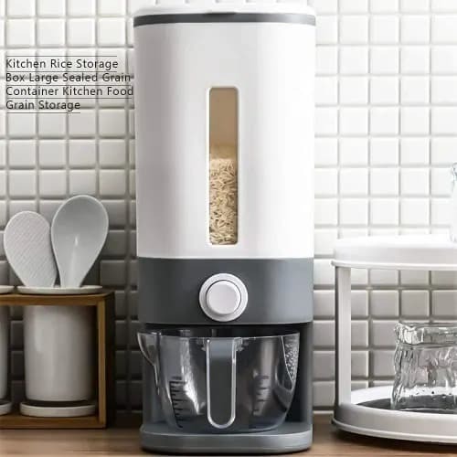 Rice & Grain Storage Dispenser Container - 12kg