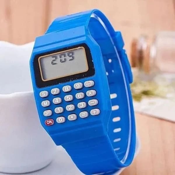 Calculator wrist watch sale
