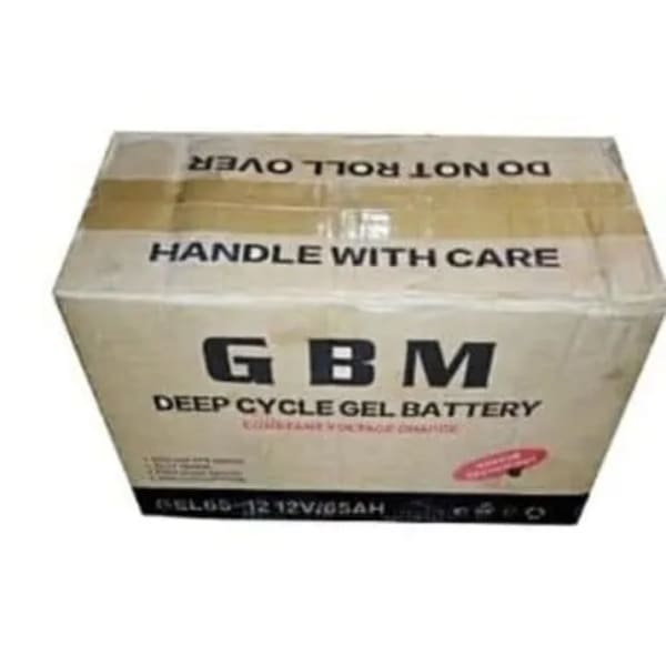 Gbm 100AH Deep Cycle Gel Battery.