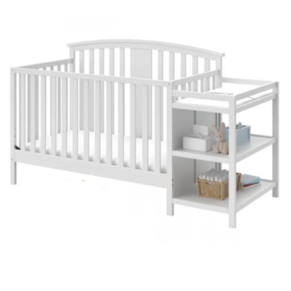Greyson 4 In 1 Convertible Crib With Changer Mattress Konga