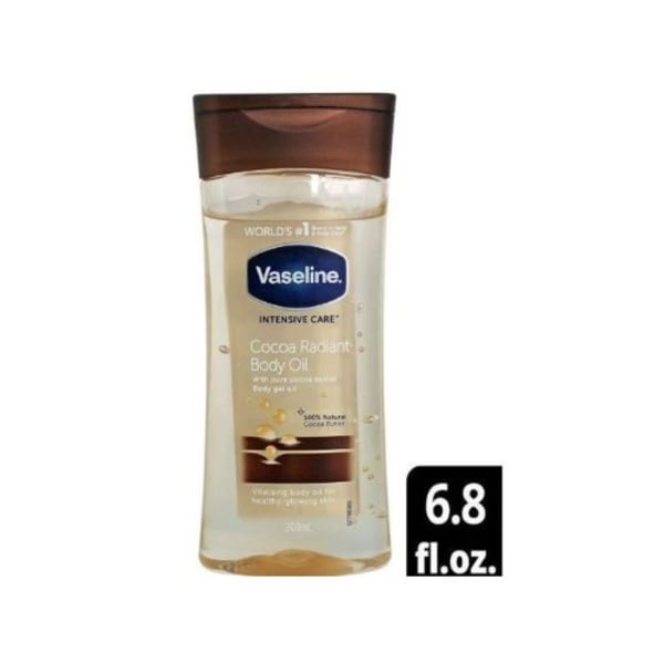 Vaseline Intensive Care Cocoa Radiant Body Oil 6.8 Oz - Gen C Beauty