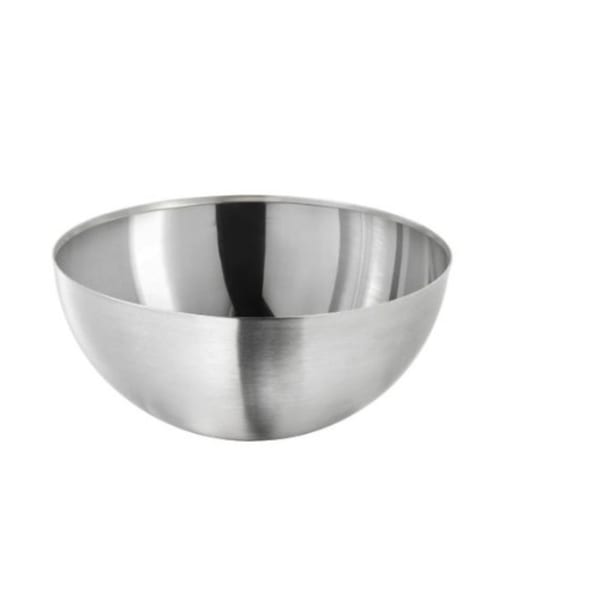 3pc Ernesto Stainless Steel Mixing Bowl Set With Lids, Store & Serve 