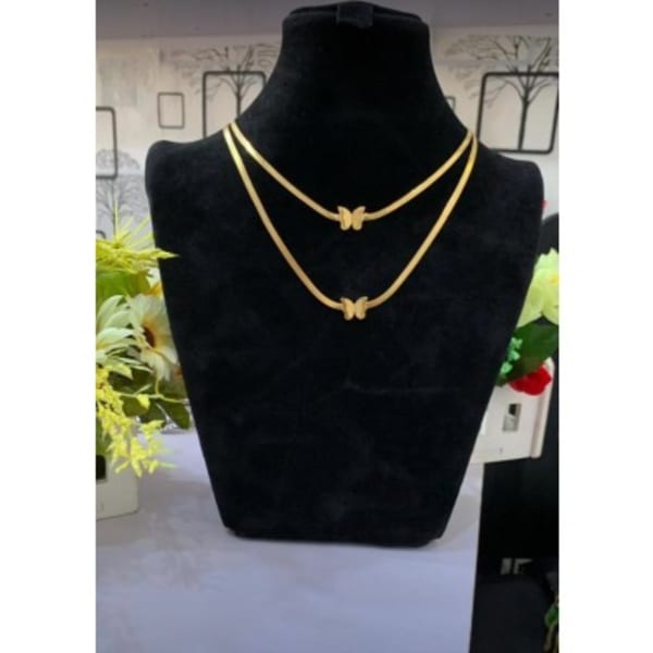Ladies sales necklace gold