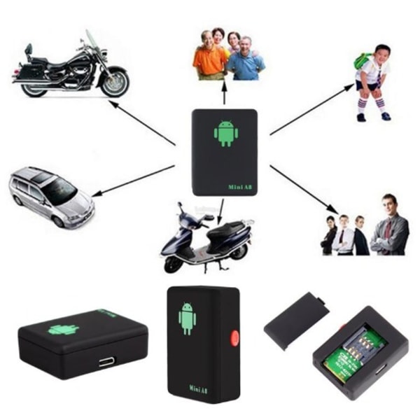Global Real Time Tracking Device Black Online Shopping
