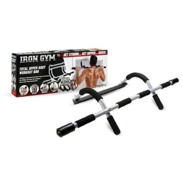 Iron gym total upper body workout 2025 bar stores