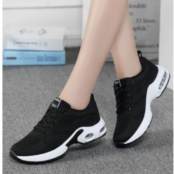Ladies Sports Sneakers - Black