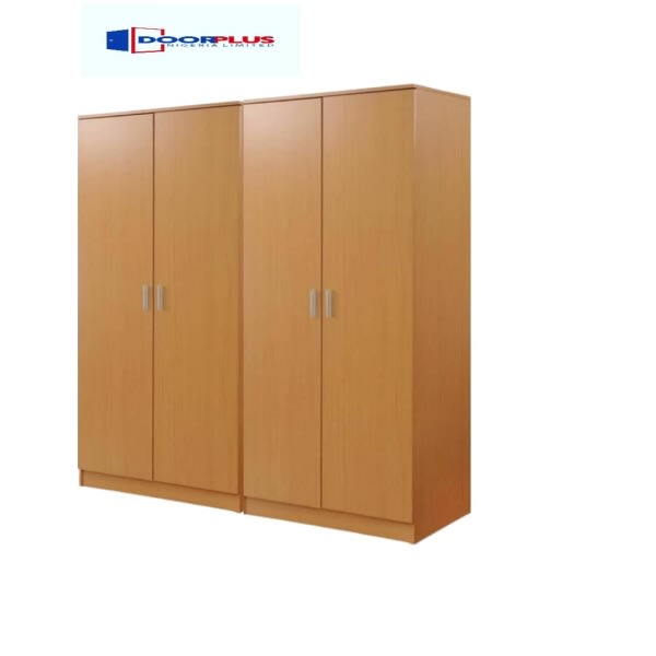 Detachable top wooden wardrobe