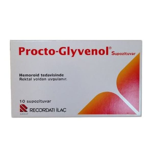 Procto-Glyvenol Rectal Suppositories, 10 Pieces