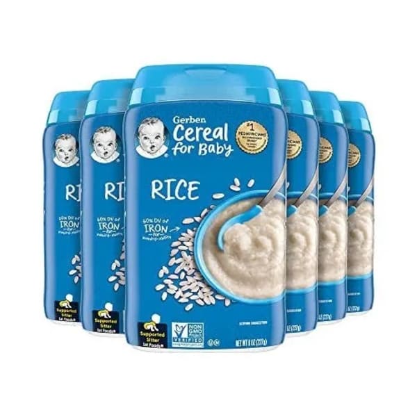Gerber Baby Cereal 1st Foods Grain Grow Oats 8ounce Pack