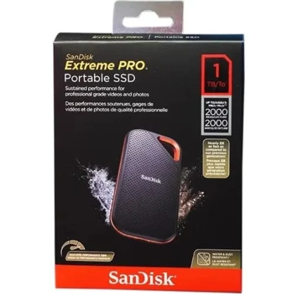 SanDisk SSD Extreme Pro External - 1TB - 2000mb/s | Konga Online Shopping