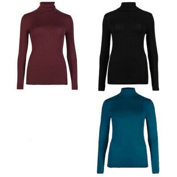 Ladies polo neck on sale tops