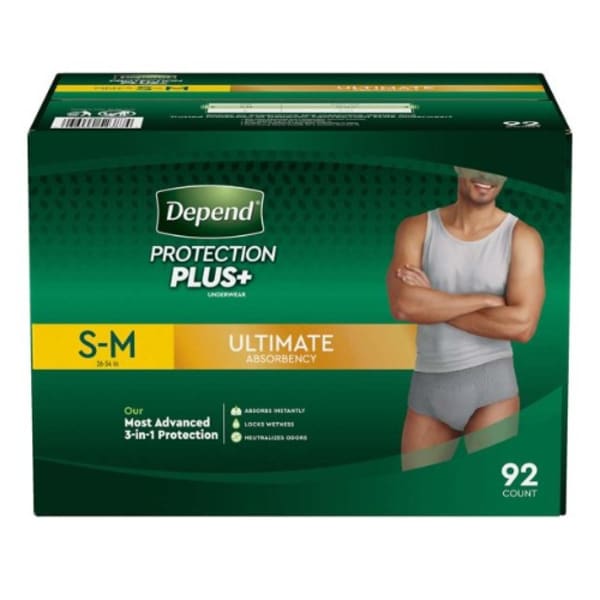 Depend Protection Plus Ultimate Underwear for Women, Large 84