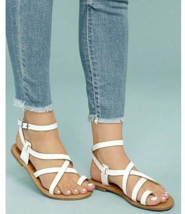 Ladies Sandals White Konga Online Shopping