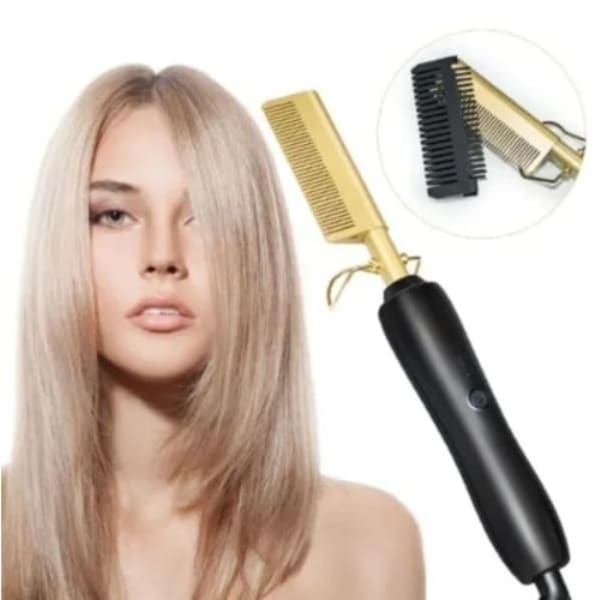 Htc electric comb hotsell hair straightening irons