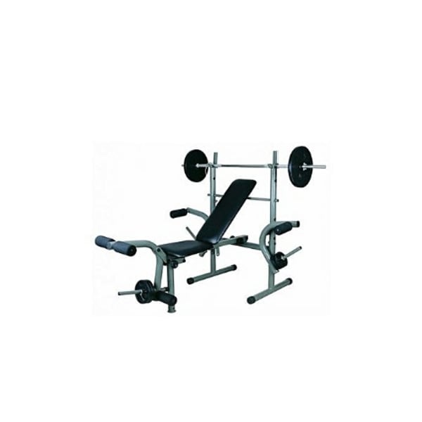 Ultimate Bodyfit Weight Bench With 50kg Barbell in Port-Harcourt - Sports  Equipment, Chibyke Sports Limited