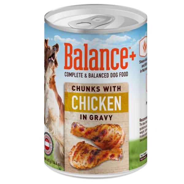Balance Complete Balanced Dog Food Chunks With Chicken In
