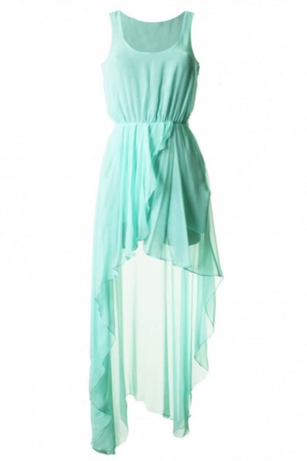 Mint green 2025 sleeveless dress