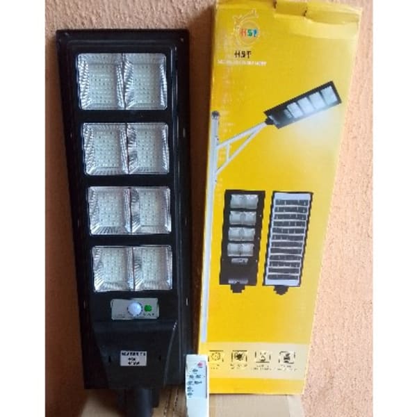 Solar Street Light With Remote Control 400w Pole Konga