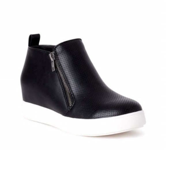 Womens wedge sale sneaker booties