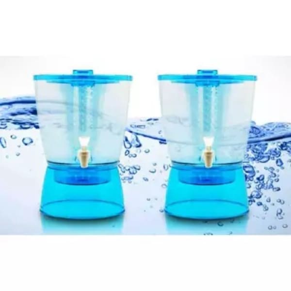 Homio Single Layer Food Flask(630ml) And Ice Fun Water Bottle - Blue