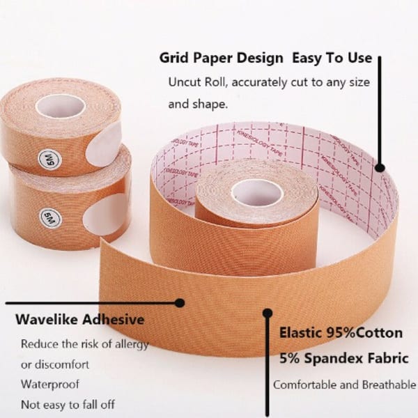 Breast Breathable Push Up Tape, Boobs Tape, Firm Grip Tape