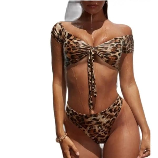 JFAN Women Bikini Set Patchwork Push up Two Piece Crisscross Bathing Suit  Halter Floral Swimsuit Plus Size Bikini : : Clothing, Shoes 