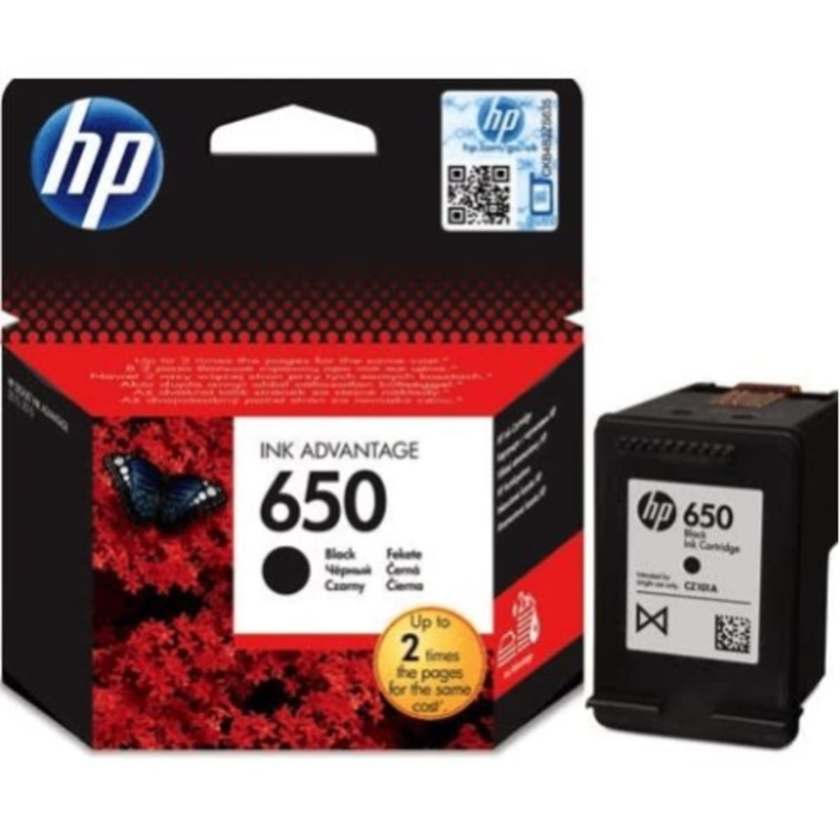 Купить Краску Hp 650 Черный