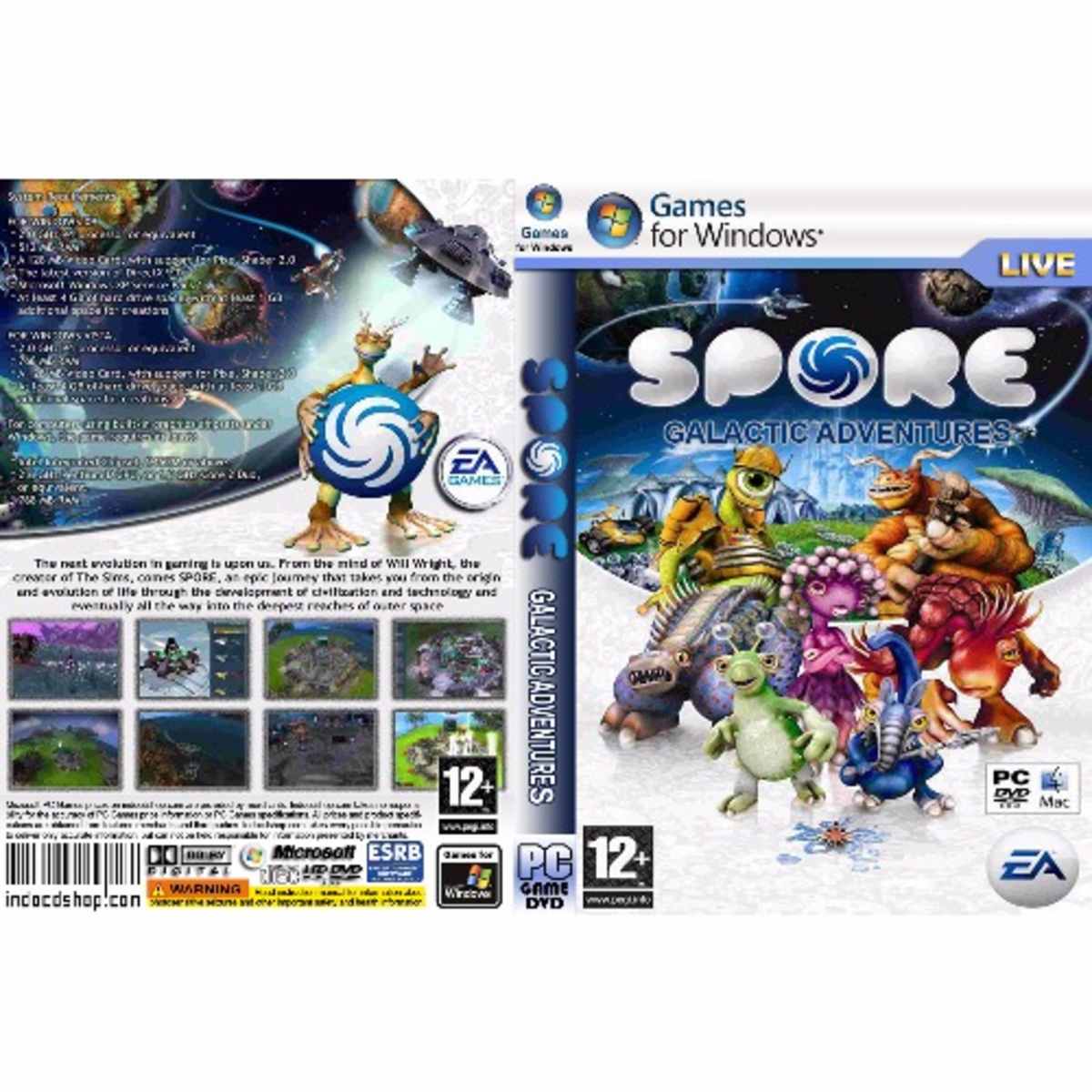 Spore Galactic Adventures Купить Ключ Origin