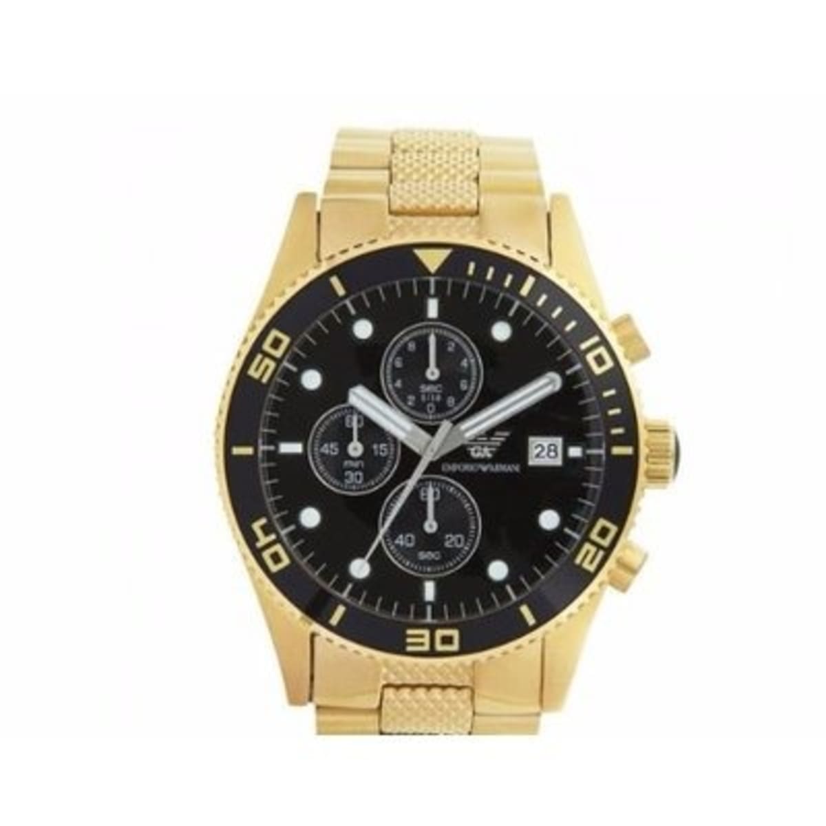 Gold watch mens 2025 armani