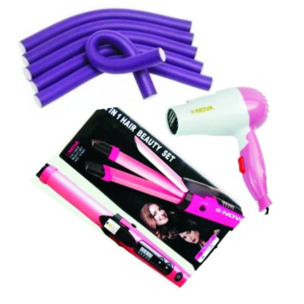 Nova hair straightener and roller online