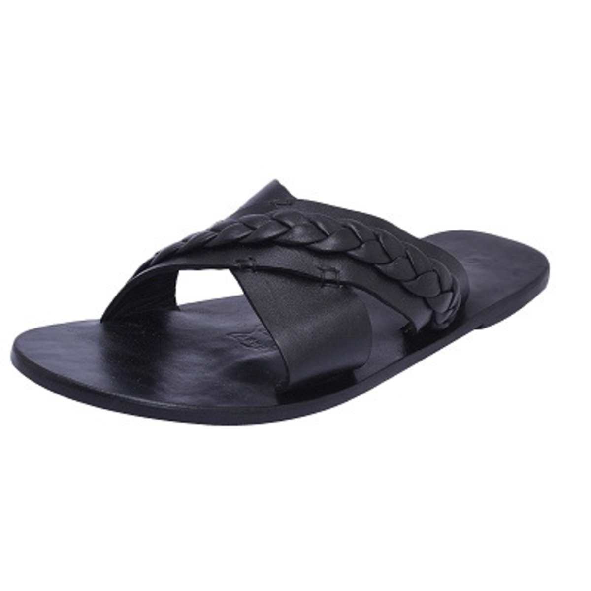 Belt slippers for mens online shopping 2025