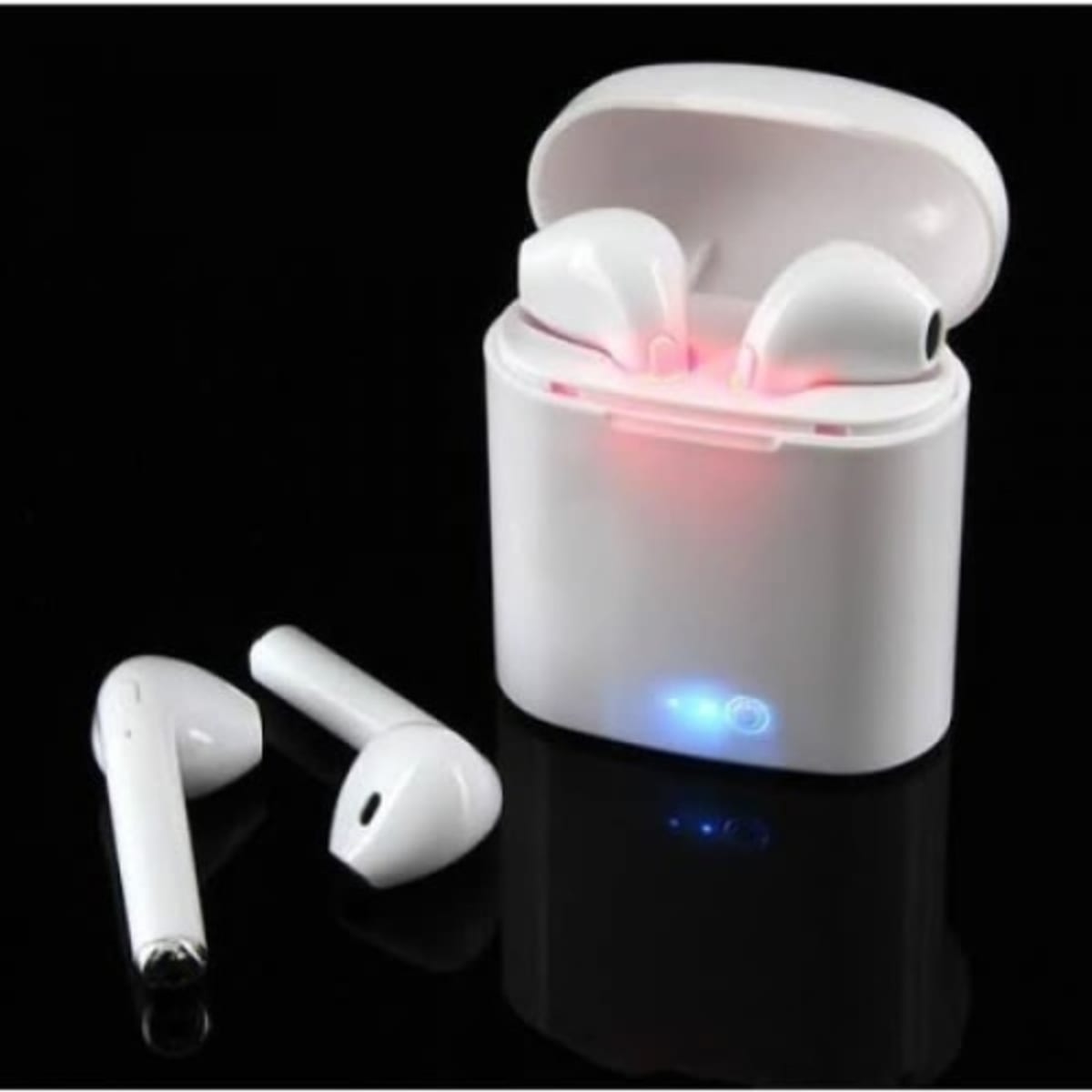 I7s Tws Wireless Bluetooth Earbuds With Charging Case White
