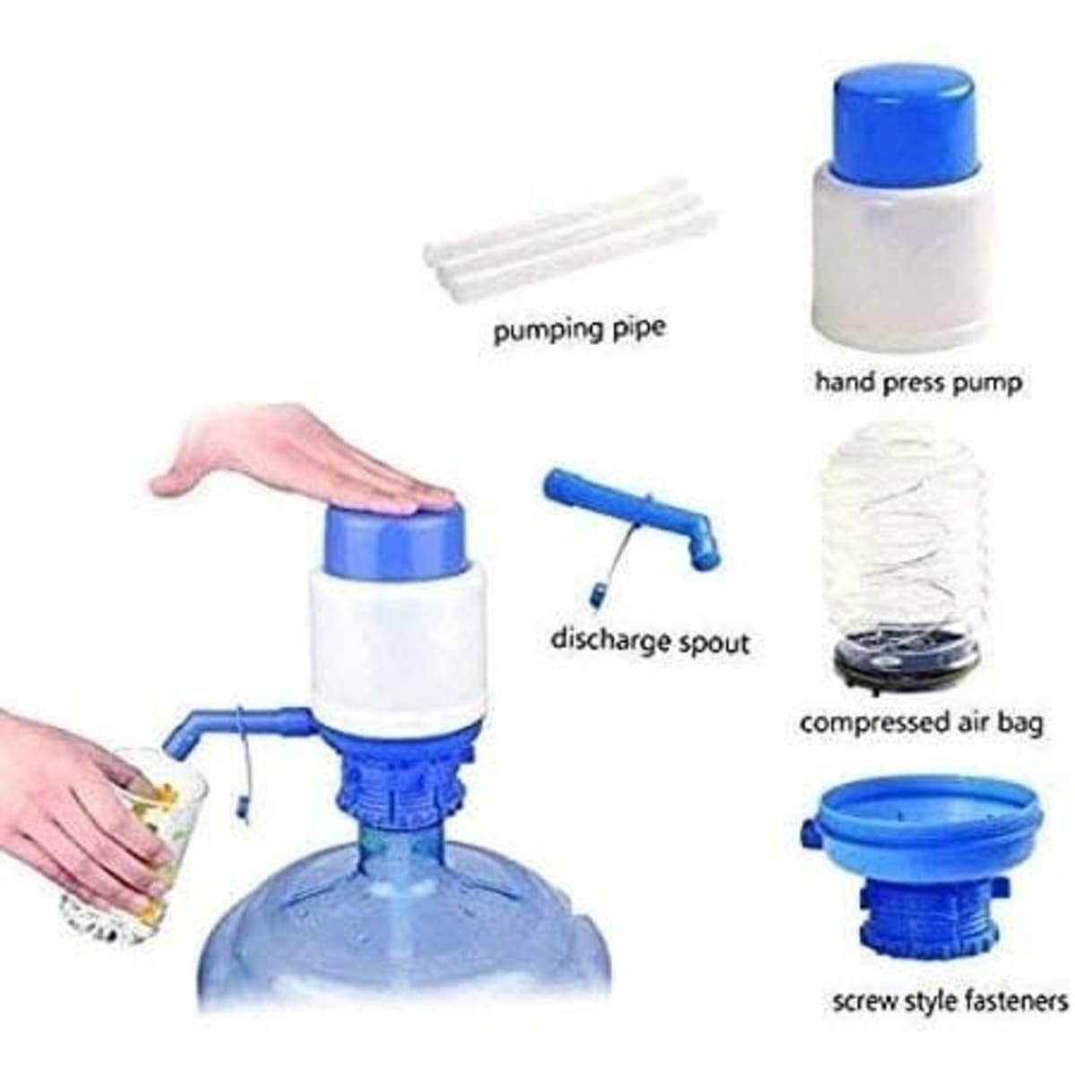 Plastic Hand Press Manual Water Pump Dispenser Konga Online Shopping