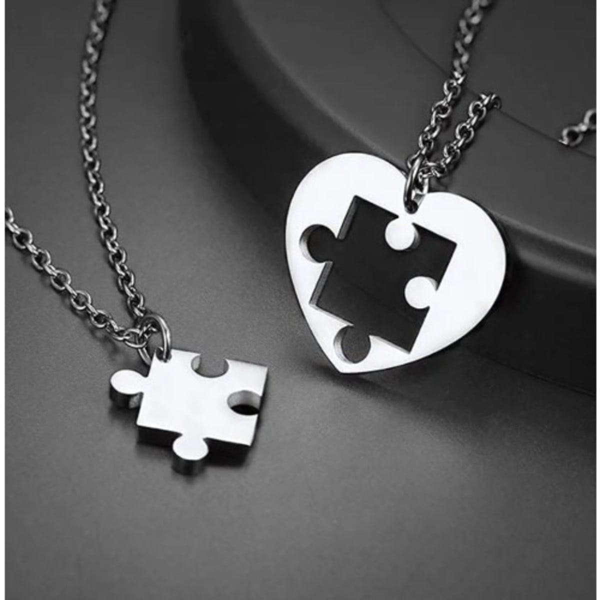 Puzzle necklace hotsell for couples