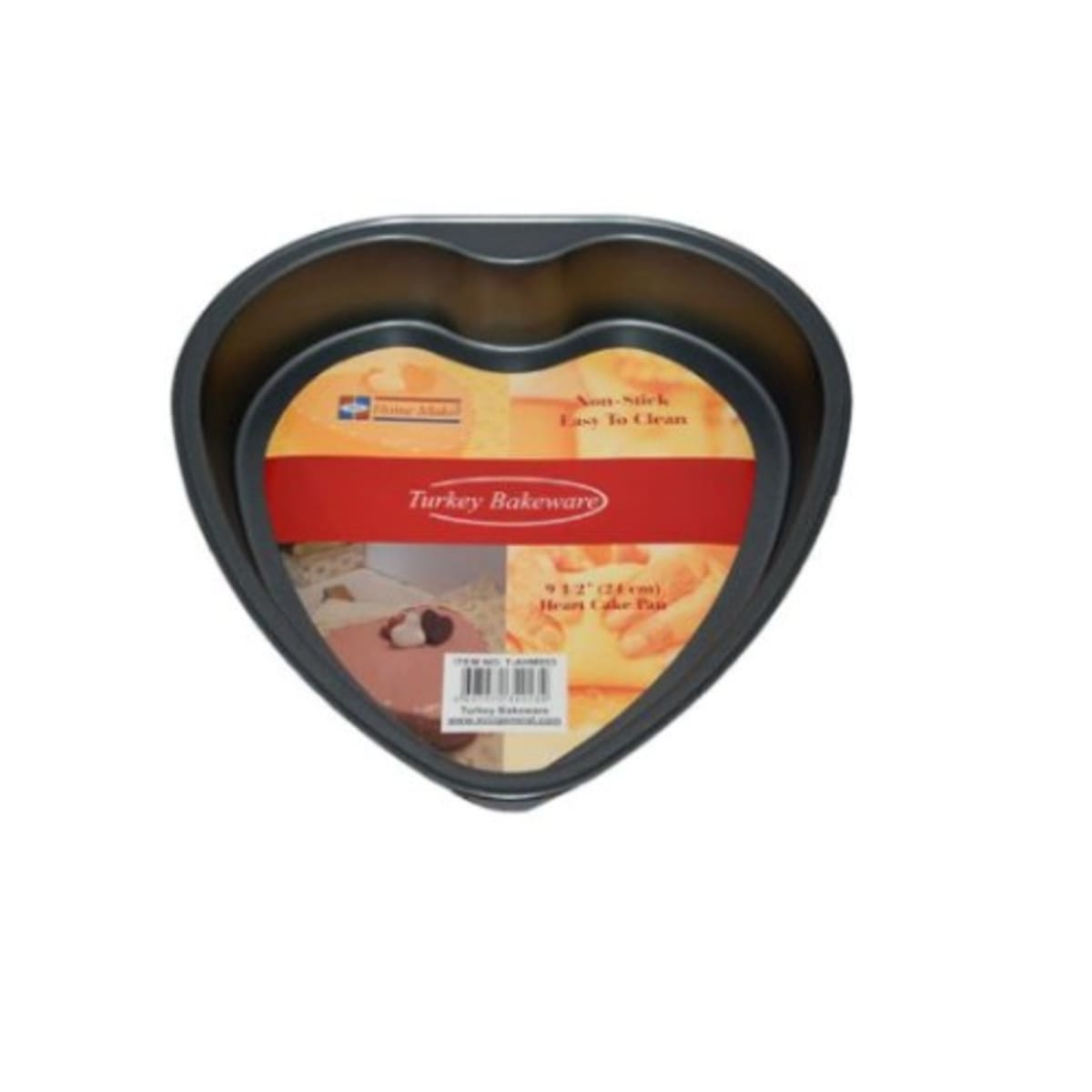Heart Shaped Cake Pan 24cm Black Konga Online Shopping