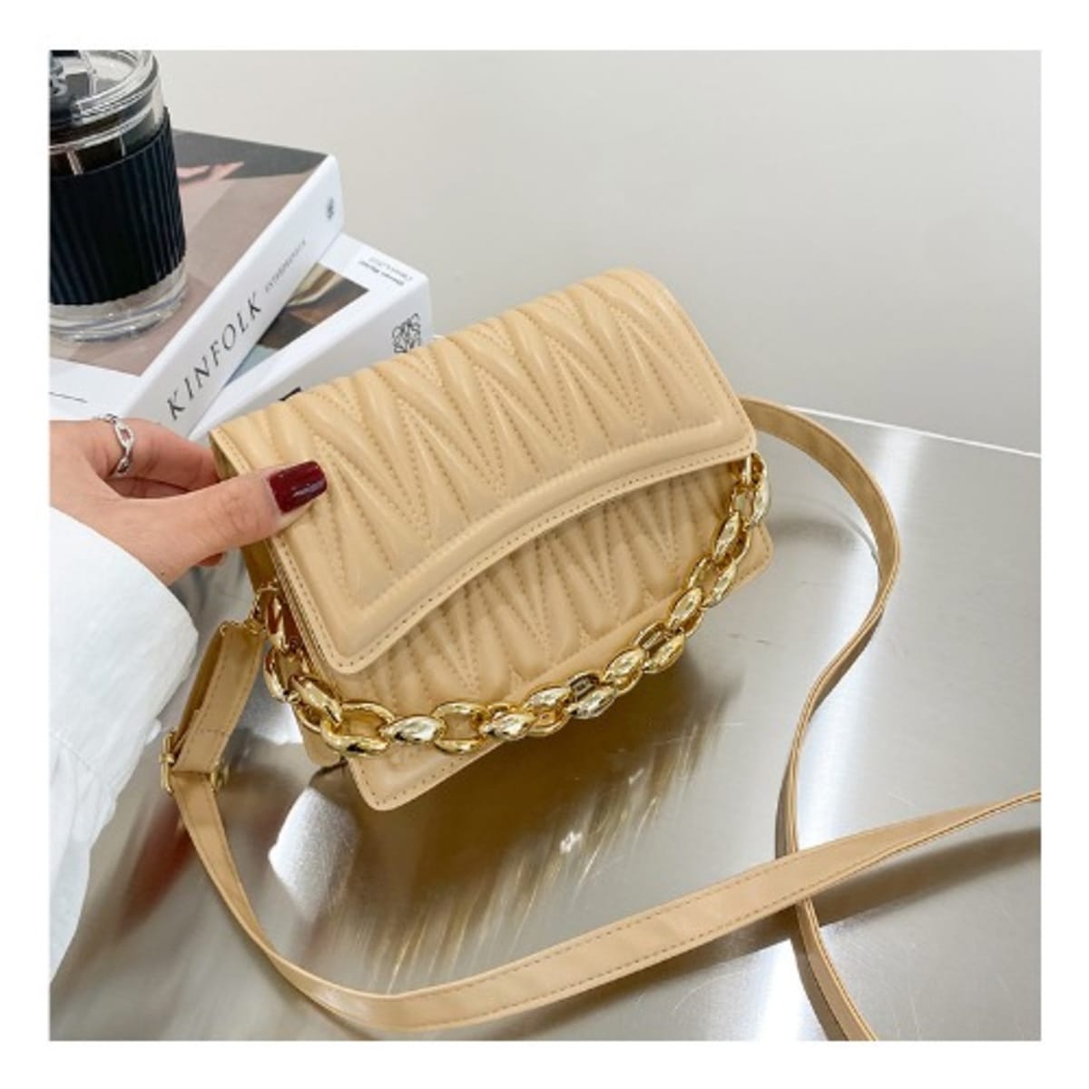 Ladies cloth handbags deals