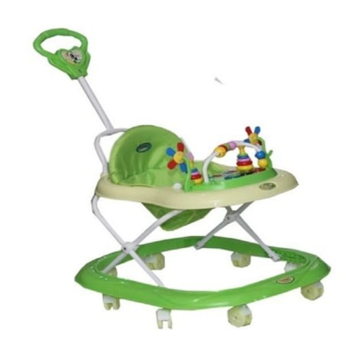 Graceland Baby Walker With Pusher Green