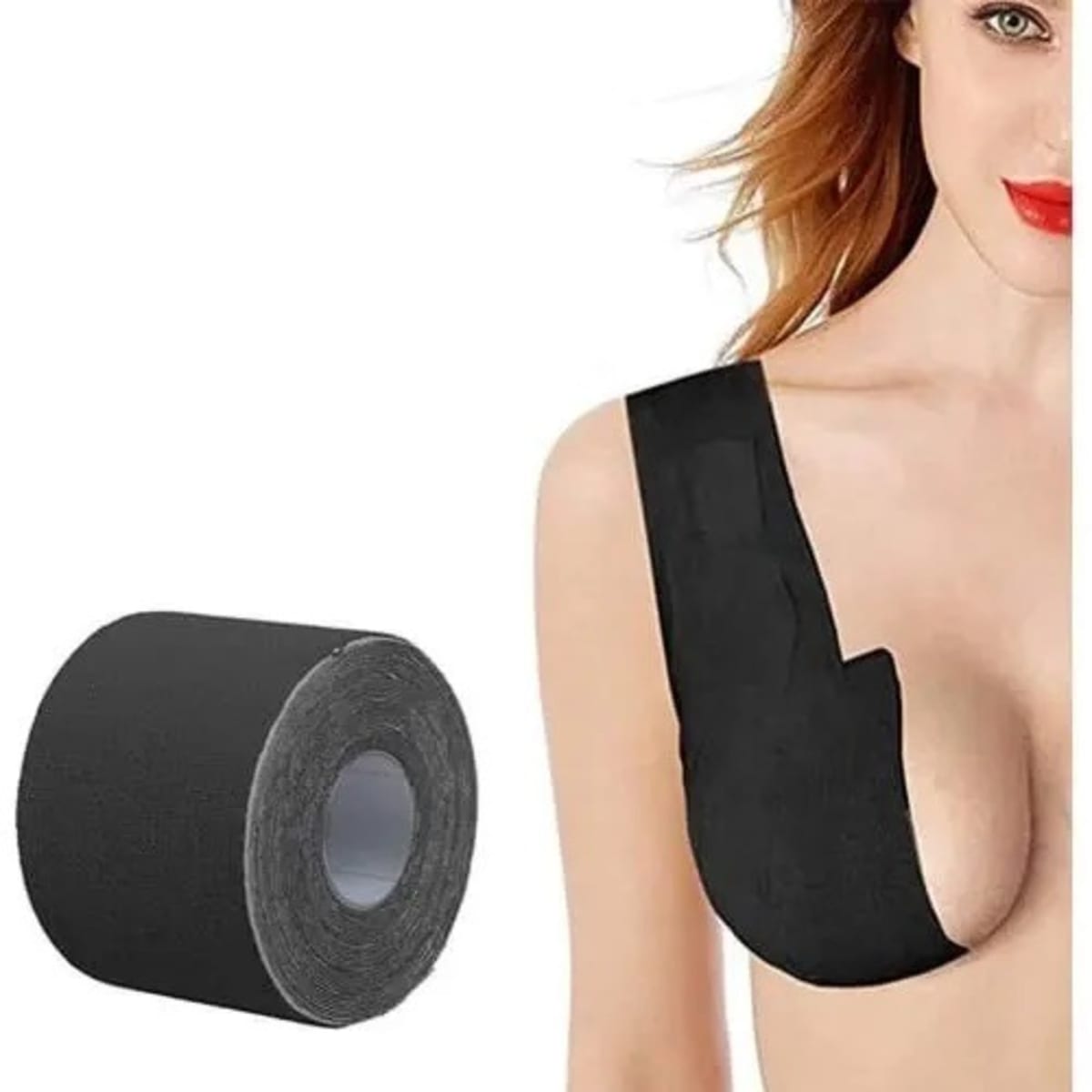 Zagiman - Instant Breast Lift Push Up Bra Adhesive- Black