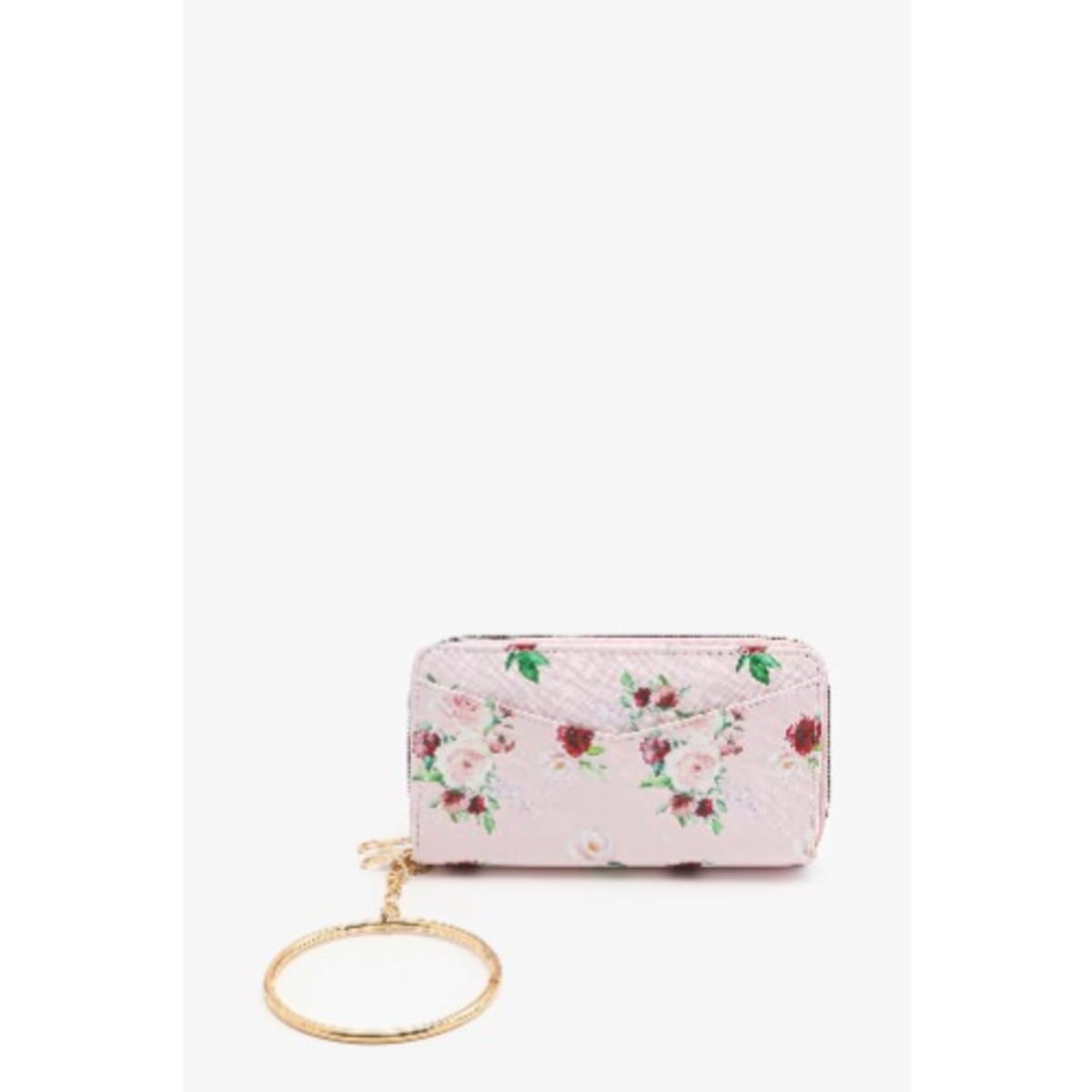 Pink floral wallet 2025